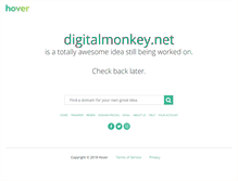 Tablet Screenshot of digitalmonkey.net